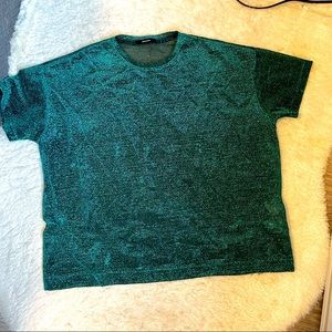 Journal Standard green short sleeve tee